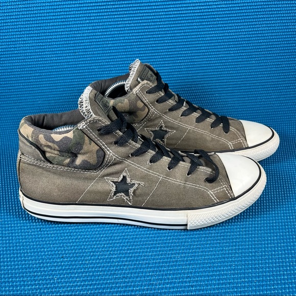 Converse Other - Converse One Star Mid Green Camo